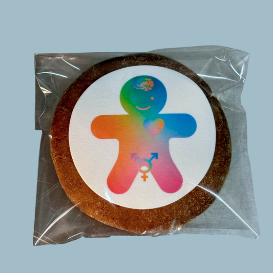 Holiday Genderbread Cookie