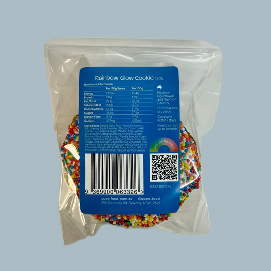 WA Rainbow Glow Cookie