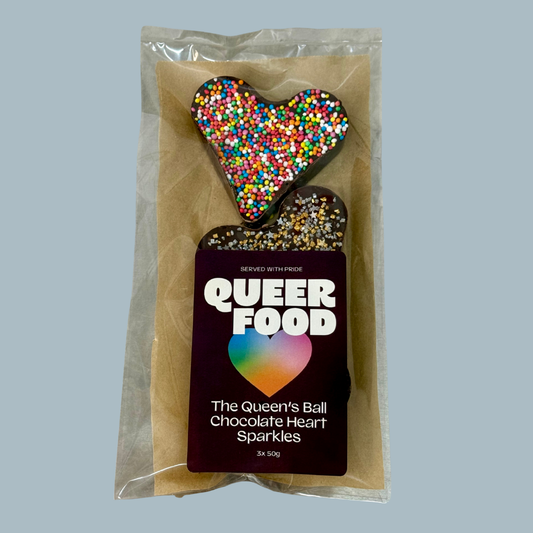 QLD Queen's Ball Chocolate Heart Sparkles