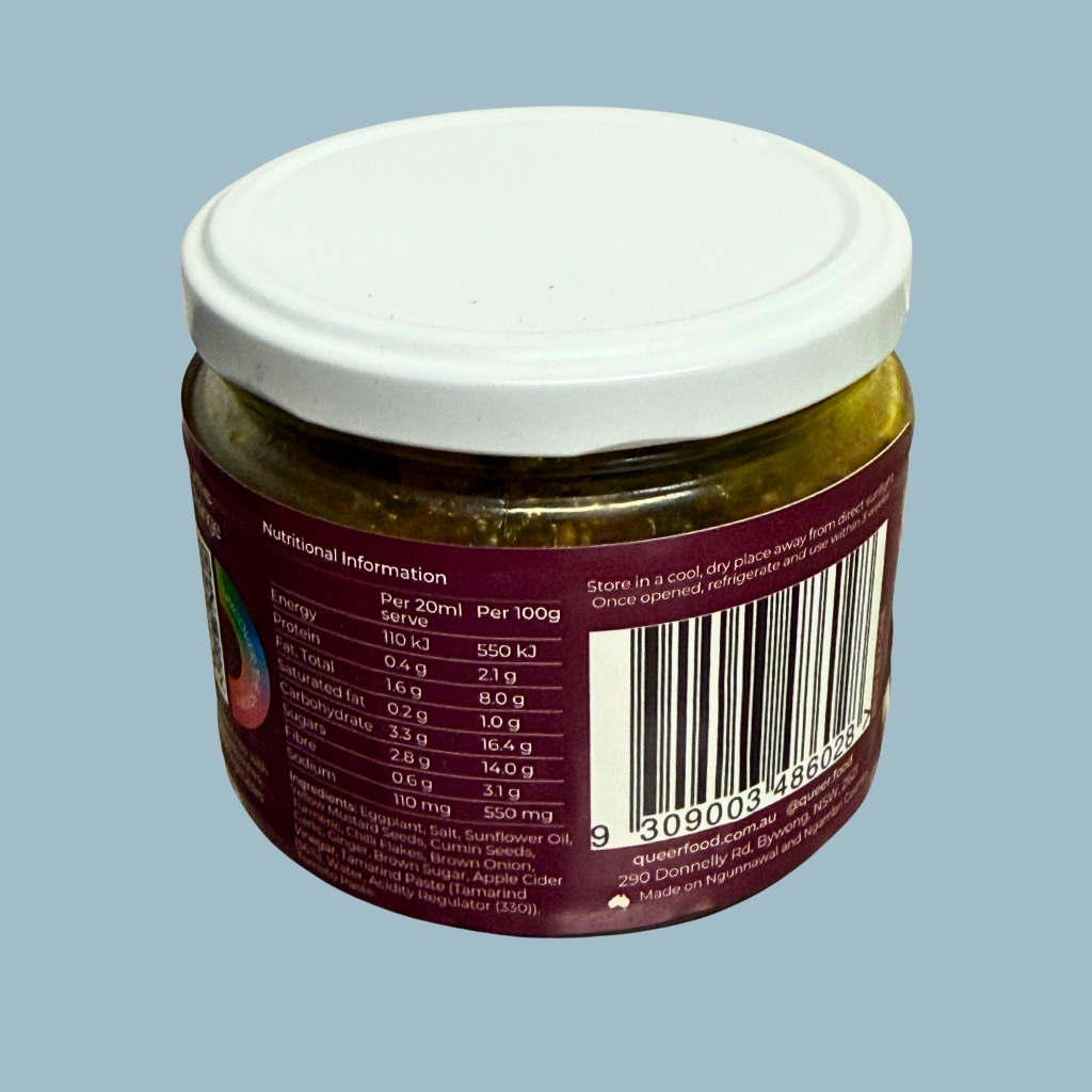 SA Don's Spiced Eggplant Relish