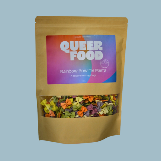 Drag King Rainbow Bow Tie Pasta