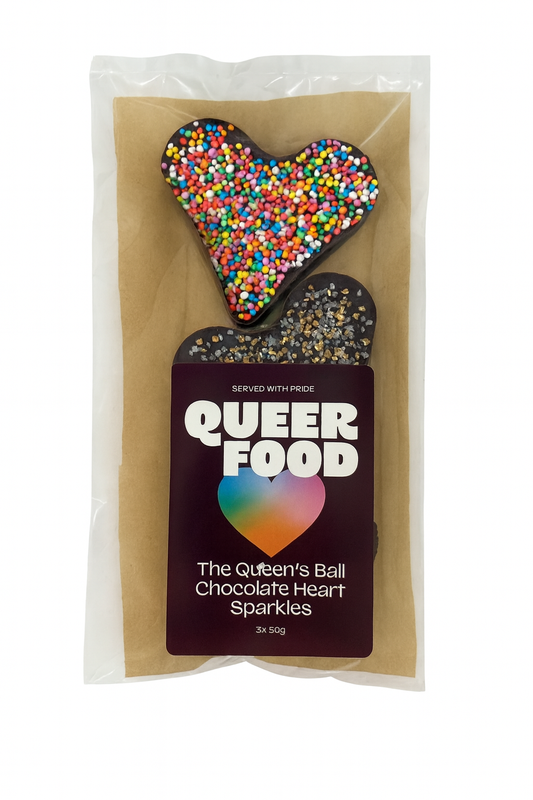 QLD Queen's Ball Chocolate Heart Sparkles