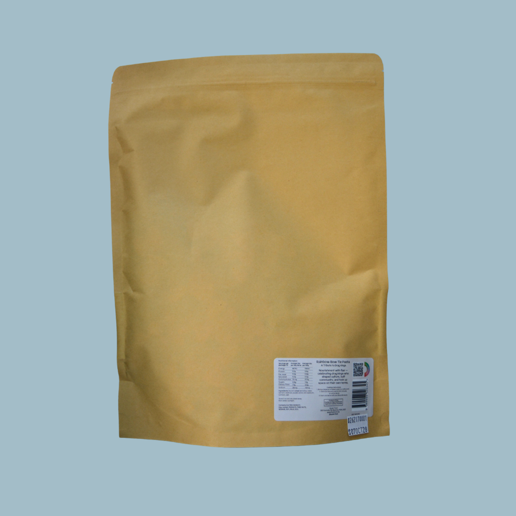 Drag King Rainbow Bow Tie Pasta